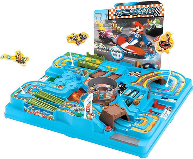 슈퍼마리오 카트레이싱 보드게임, 혼합색상, 1개