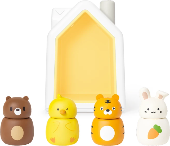 코코지 하우스 + 고미 + 뿅이 + 호당이 + 토빗 세트, 혼합색상, 1세트 - 쿠팡