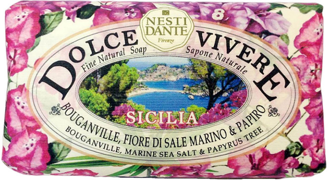 NESTI DANTE 義大利手工皂 西西里島 250g 義大利製造 溫和潔淨, 1個