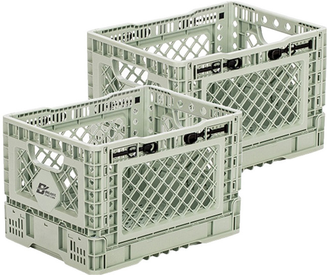 빅앤트 폴딩박스, 민트, 25L, 2개