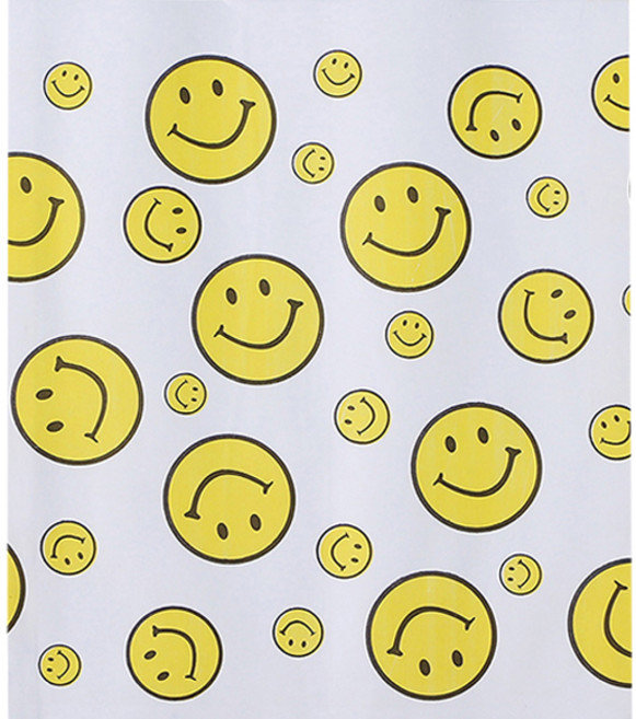 Tree 스마일 패턴 M형 페이퍼백 14 x 18 x 2 cm, 360개