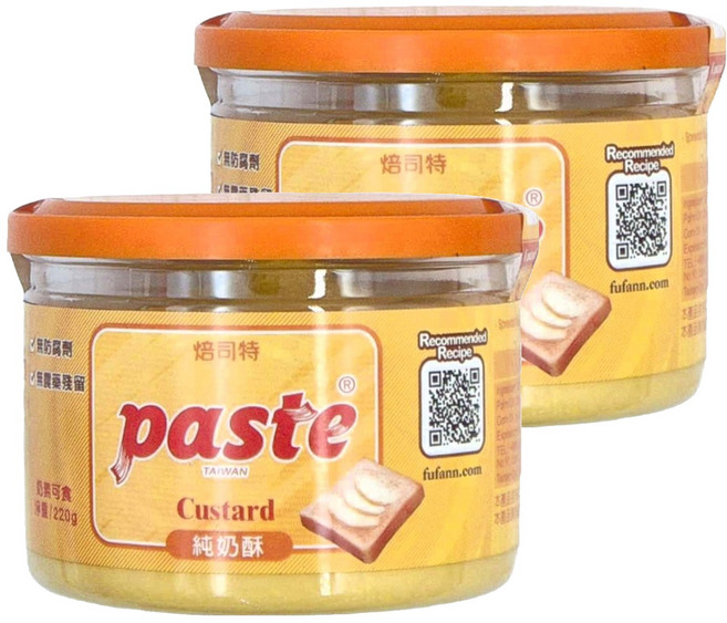 paste 焙司特 純奶酥, 220g, 2罐