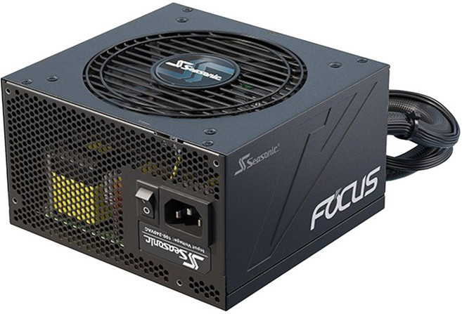 Seasonic 海韻 FOCUS 金牌 半模 電源供應器 80 PLUS 金牌認證 智能靜音風扇控制 7年保固, GM 550