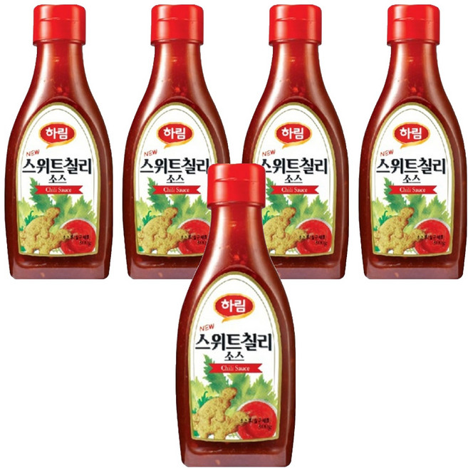 하림 뉴 스위트 칠리 소스, 300g, 5개