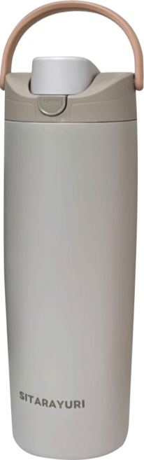 Sitarayuri 304不鏽鋼雙飲保溫杯 ZF-075, 顏色隨機, 1個, 900ml