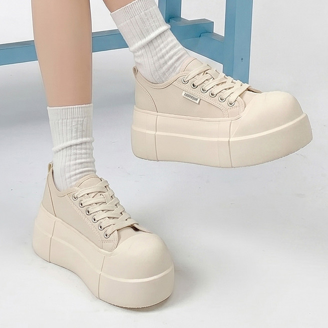 아르메데스 여성용 빅헤드 키높이 통굽 스니커즈 6cm AR-2041