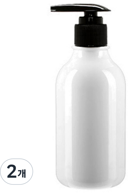 병도매닷컴 ARB520 백색 디스펜서 펌프 206 공병, 백색 + 검정, 2개