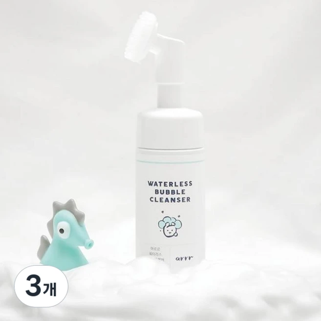 동원아르르 반려동물 워터리스 버블 클렌져, 150ml, 1개입, 3개 - 쿠팡