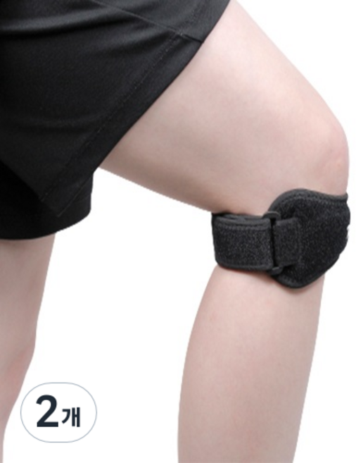 올투게더나우 무릎보호대 블랙, 2개