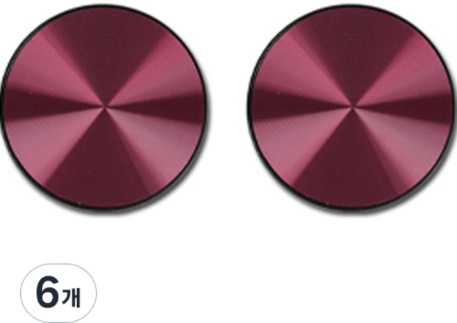 요거 메탈 스마트 톡 거치대 3단, 로즈골드, 6개