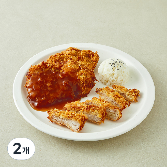 구이고 경양식 한돈 돈까스, 500g, 2개