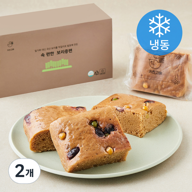 키친고메 속편한 보리증편 (냉동), 150g, 2개, 5개입