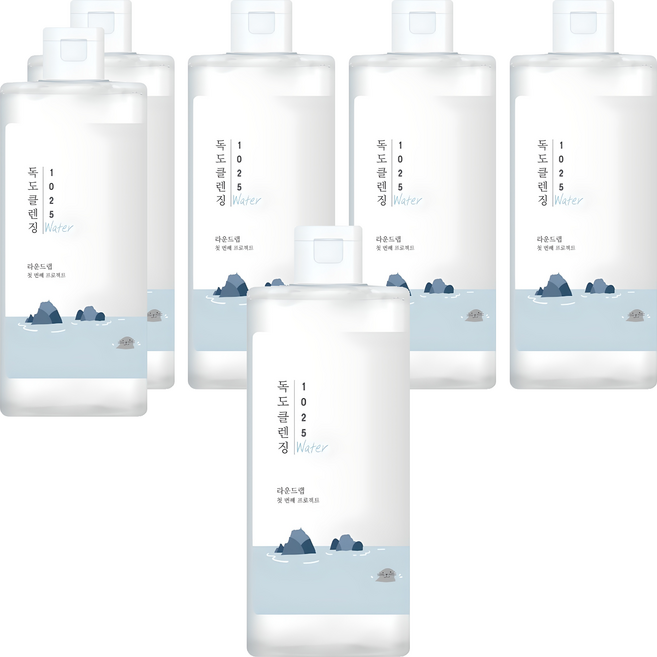 라운드랩 1025 독도 클렌징워터, 400ml, 6개