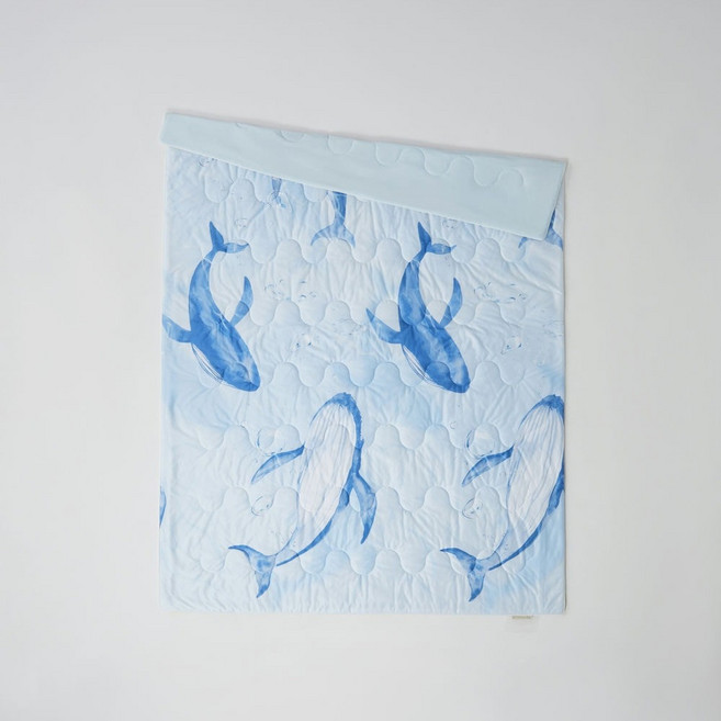 BLUE BIRD BEDDING 青鳥家居 刨冰印花冰涼被, 徜徉大海