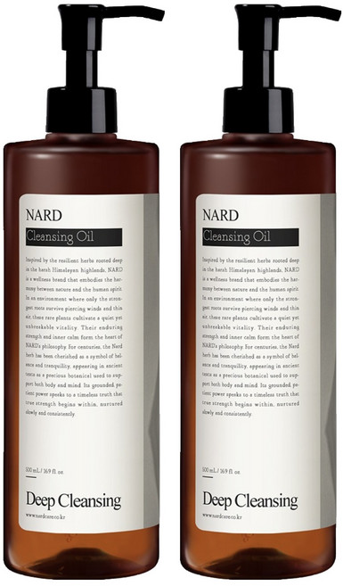 나드 아하 파하 딥 클렌징 오일, 500ml, 2개