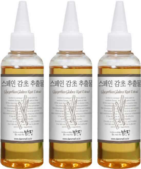 맑을담 스페인감초추출물, 100ml, 3개