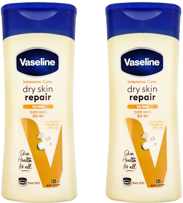 Vaseline 凡士林 深層修護潤膚露, 120ml, 2瓶