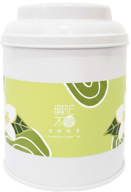 無藏茗茶 茉莉冷香綠茶三角茶包, 3g, 10入, 1罐