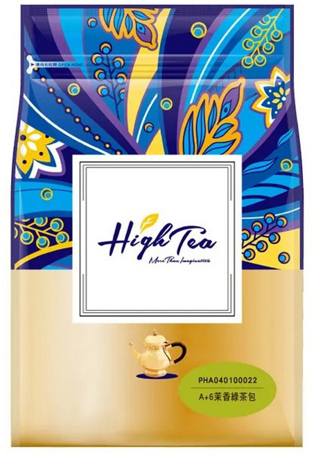 High Tea 伂橙 茉香綠茶, 7g, 50包, 1袋
