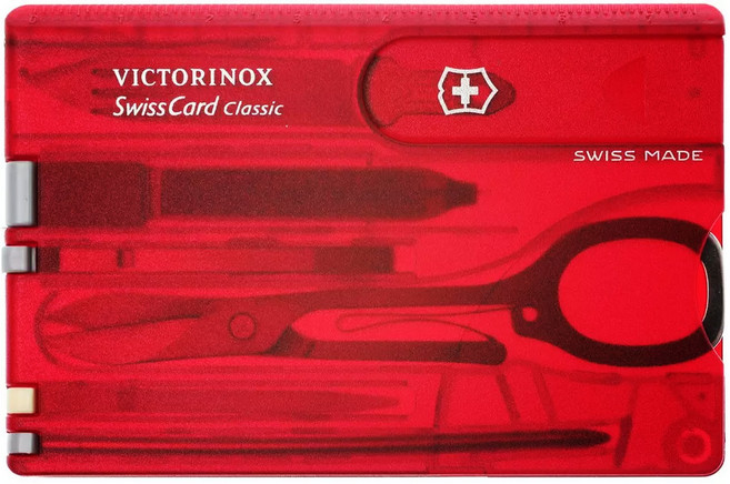 VICTORINOX 瑞士維氏 Swiss Card Classic 瑞士刀, 1組
