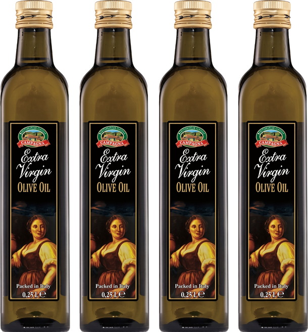CAMPAGNA 特級初榨純橄欖油, 250ml, 4瓶