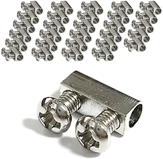 선반나라 와이어 클립 세로형, 20개