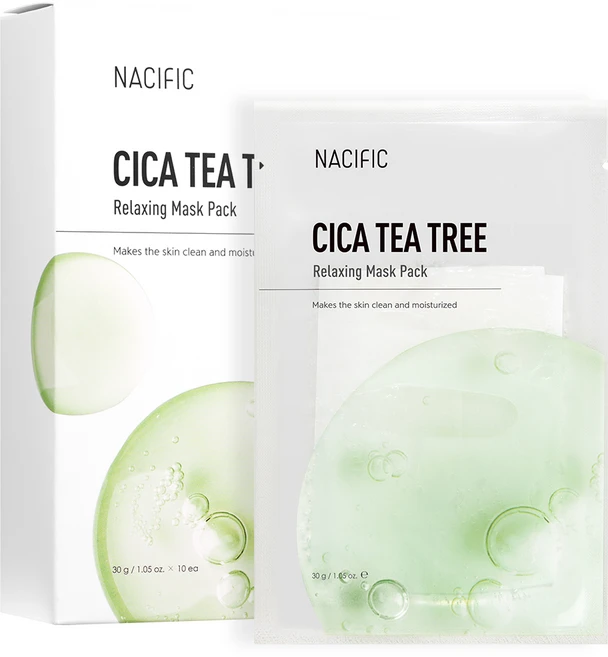 네시픽 시카 티트리 릴렉싱 마스크팩 30g, 1개입, 10개 - 쿠팡