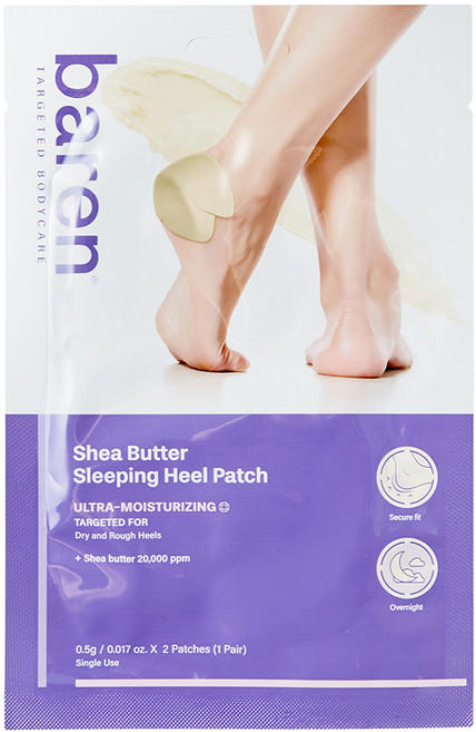 바렌 시어버터 슬리핑 힐 패치, 2매, 1개, 500mg