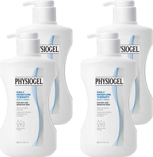 피지오겔 데일리 모이스쳐 테라피 바디워시, 400ml, 4개