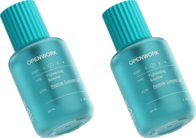 오픈워크 탄력 집중케어 부스터, 80ml, 2개