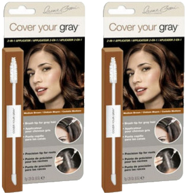 Cover your gray Cover Gray 二合一, 中棕色, 2個