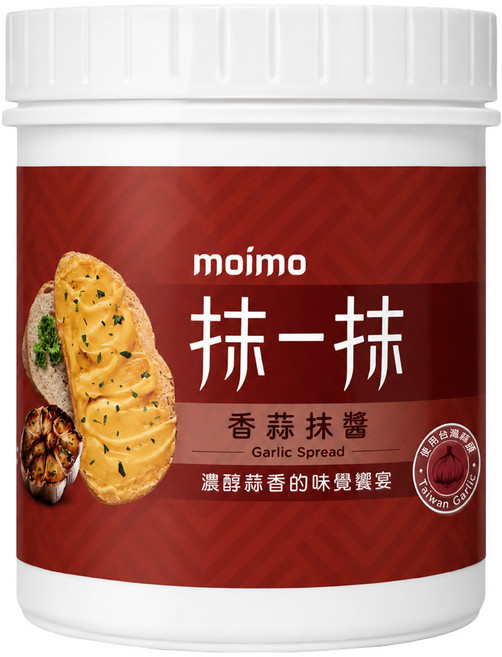 moimo 抹一抹 香蒜抹醬, 800g, 1罐
