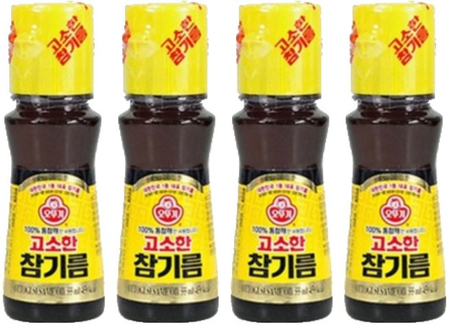 OTOKI 不倒翁 香醇芝麻油, 55ml, 4個