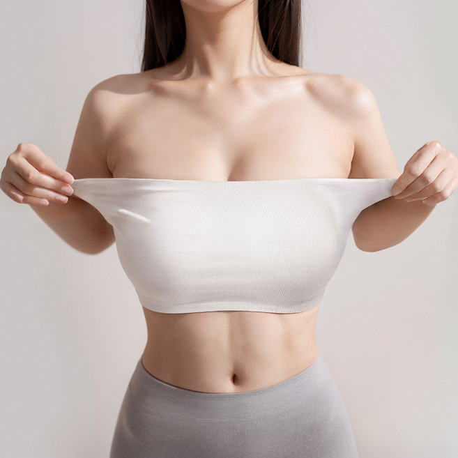 어나더디 안 흘러내리는 서포트 슬림 튜브탑