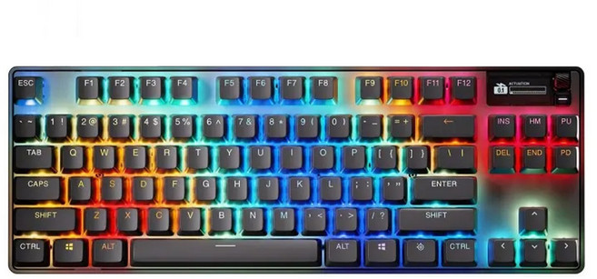 SteelSeries 賽睿 Apex Pro TKL Gen 3有線電競鍵盤 TKL設計 電競專用, 英文 RGB背光, Apex Pro TKL Gen 3, Proprietary Switch