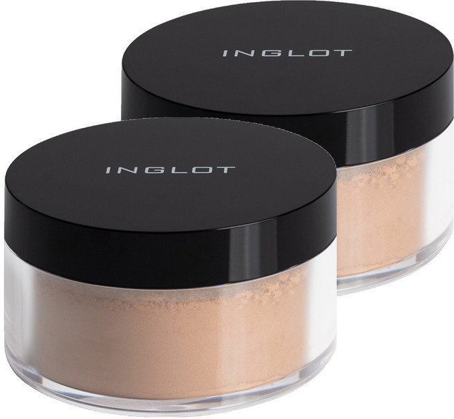 잉글롯 퍼펙트 피니쉬 루스파우더 23g, 14 미디엄 베이지, 2개