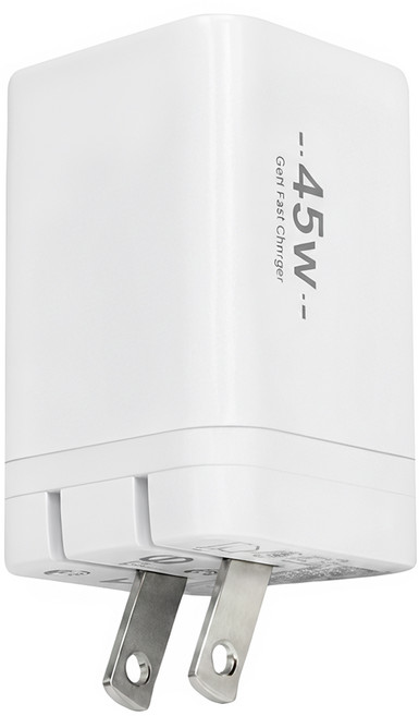 快充摺疊電源供應器, 白色, 1個