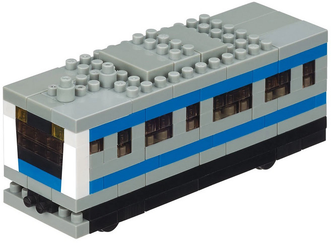 nanoblock 河田積木 KWD 積木 nGT 022 nanoGauge E233系 京濱東北線 085, 1個