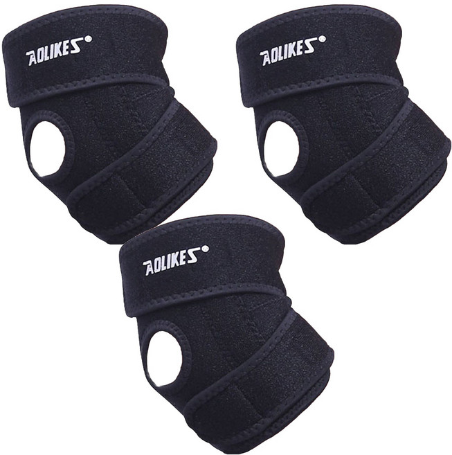 AOLIKES 奧力克斯 護肘 7946, 黑色, 3個