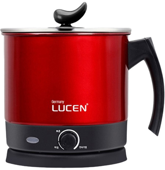 LUCEN 럭시 전기 멀티쿠커 레드 1.8L, LU-266R