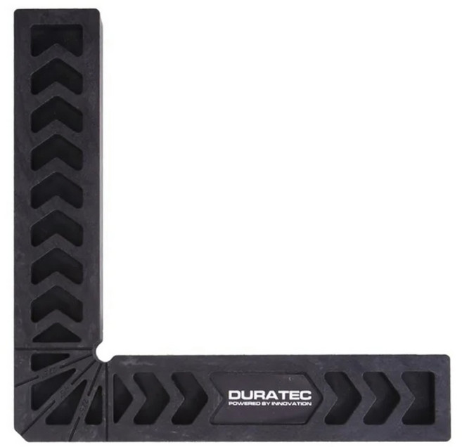 DURATEC 德迅 90度直角輔助定位器 黑色 L型 8吋 200mm, 1個