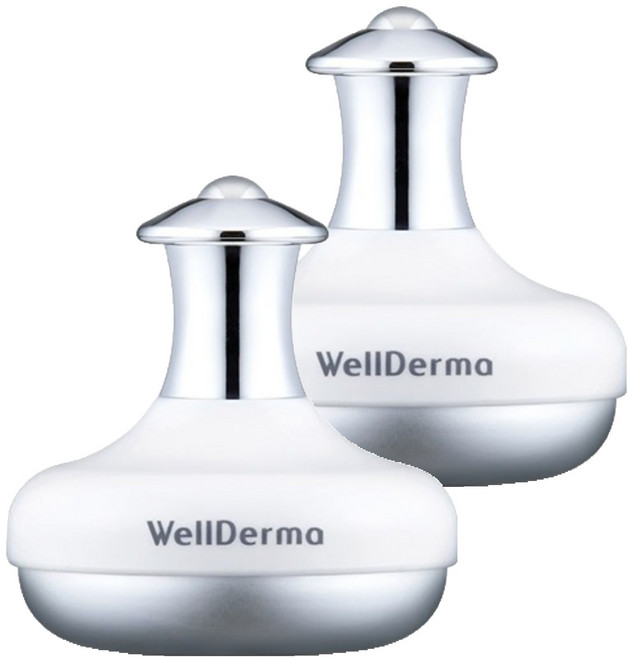 웰더마 페이스 아이 쿨링 마사지 스틱, 혼합색상, 2개