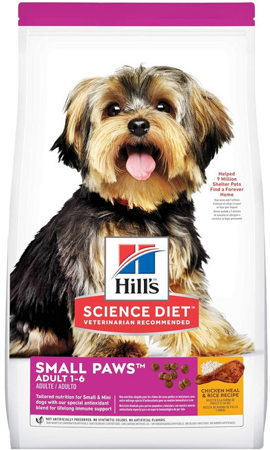 Hill's 希爾思 SCIENCE DIET 小型及迷你成犬 乾飼料, 1袋