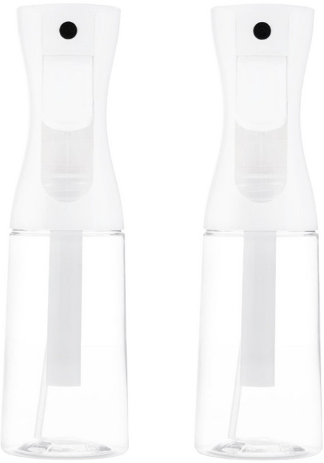 코멧 안개분사 분무기 200ml, 클리어 화이트, 2개