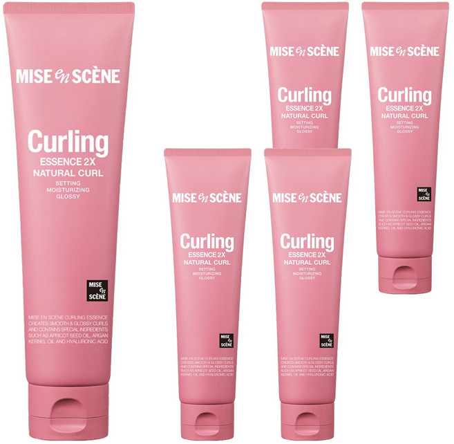 미쟝센 컬링 에센스 2X 내추럴컬, 5개, 150ml