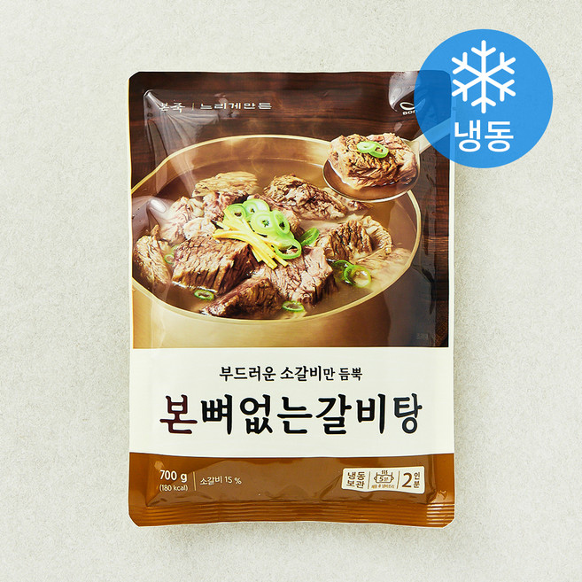 본죽 본 뼈 없는 갈비탕 (냉동), 700g, 1개