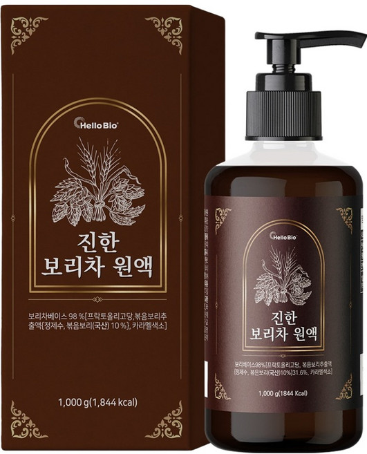 헬로바이오 진한 보리차 원액, 1kg, 1개
