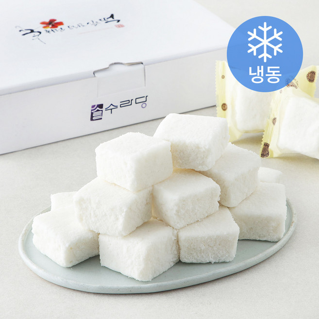 수라당 우유가득 설기 (냉동), 45g, 20개입, 1개