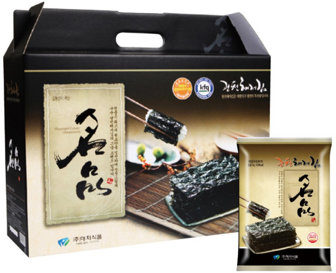 광천해저김 명품 선물세트 1호 23g 10봉, 1세트