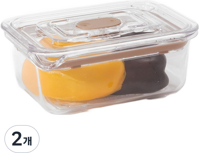 prepara 브루클린 트라이탄 밀폐용기 2호, 2개, 단품